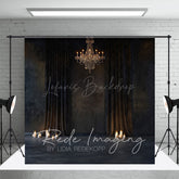 Lofaris Medieval Dark Room Curtain Retro Wall Photo Backdrop